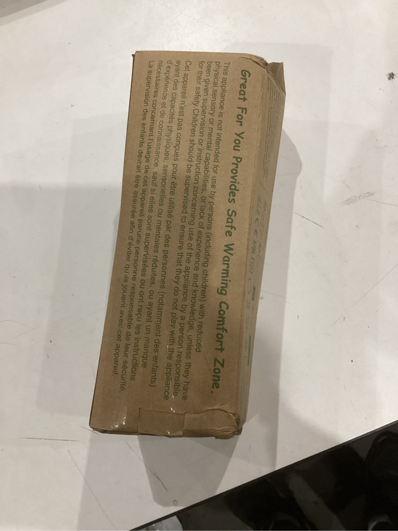 Condition photo showing Good Condition for Deepsoon Heating Pad,Electric Heating Pads for Back,Neck,Abdomen,Moist Heating Pad for Shoulder,Knee,Arms,Legs,Dry/Moist Heat & Auto Shut Off,Christmas Gifts for Men and Women,Light Gray,24x12 Inch Light Gray 24x12 Inch