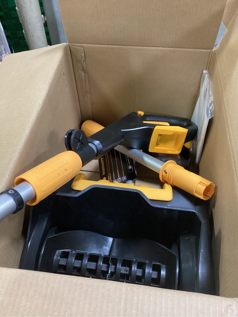 Condition photo showing Good Condition for Cordless Snow Shovel Compatible with DeWalt 20V MAX Battery (Tool Only), 11" Lightweight Electric Snow Blower with 20FT Max Throw & Adjustable Handle, Snow Thrower for Driveway, Deck, Patio & Steps