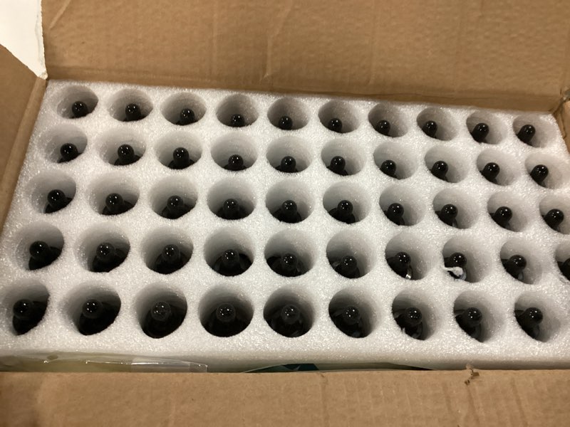 Condition photo showing Good Condition for 50 Pack 1oz Amber Glass Dropper Bottles Leakproof with Funnels, Eye Droppers, Extra Caps, Labels - Refillable UV 30ml Empty Bottles for Tinctures, Essential Oils, Perfume, Beard, Hair Oil Amber-black-1oz 1oz