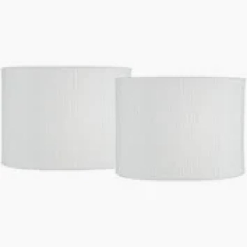White lamp shades,linen lamp shade,lampshades set of 2 with 2 lamp shade harp,drum lamp shades for t
