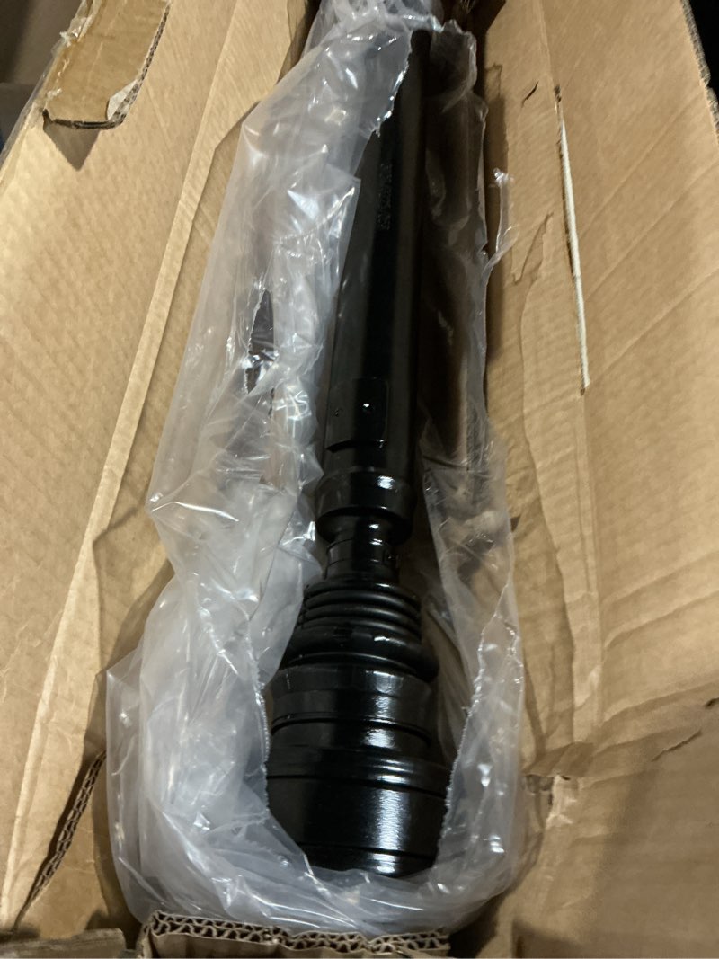 Condition photo showing As Is for front drive shaft prop shaft driveshaft assembly fit for mitsubishi pajero 2007-2020 2.5t diesel/3.2t diesel/3.5l/3.8l mt 4wd, replace# mr580389