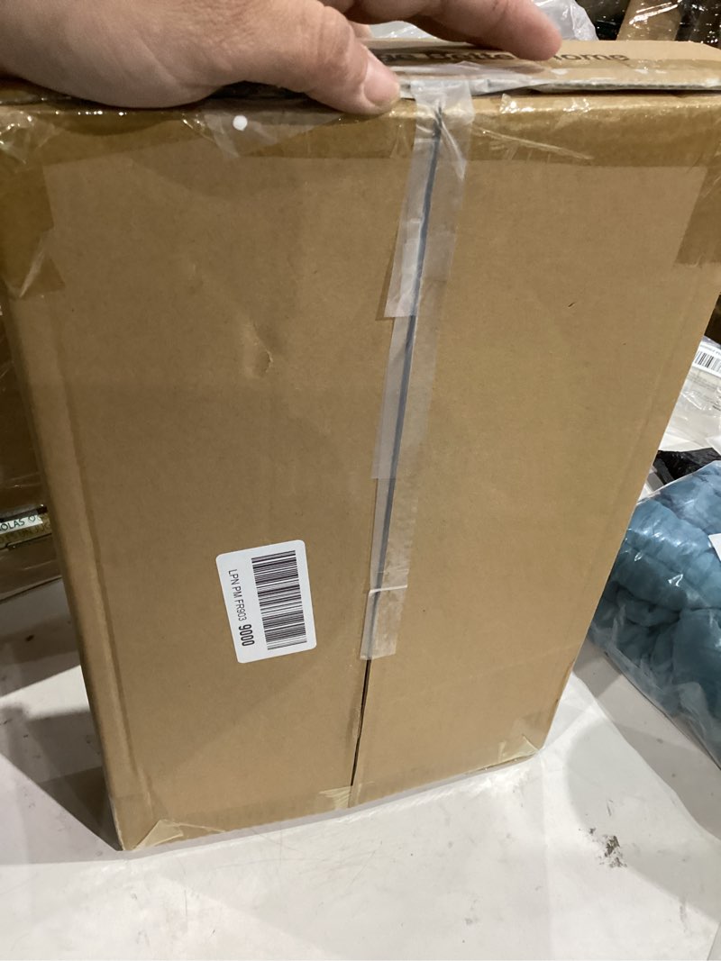 Condition photo showing New/Like New for Bread Box for Kitchen Countertop, Large Bread Container Storage, Wooden Farmhouse Bread Box with Window Bread Holder (Black)