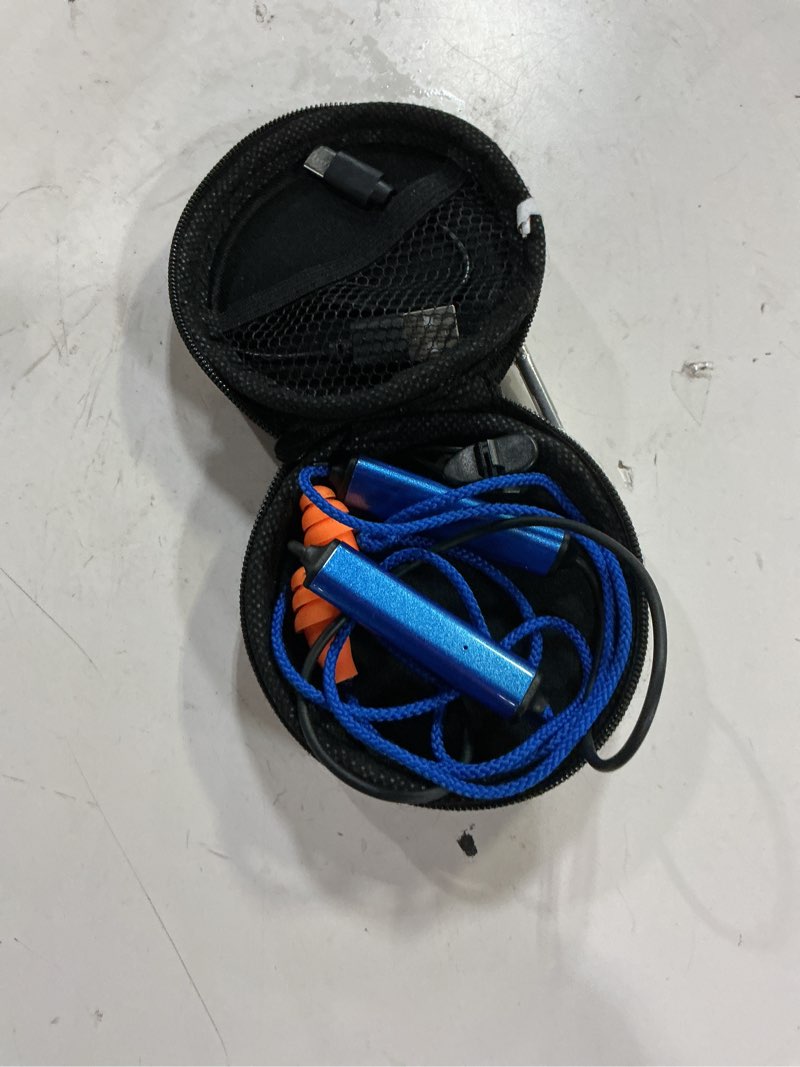 Condition photo showing Good Condition for ear plugs bluetooth headphones for work, neckband wireless earbuds, noise reduction in-ear earphones with mic and controls, waterproof earbuds with 20 hours battery, for industrial safety