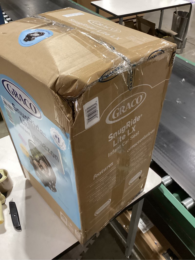 Condition photo showing Good Condition for Graco SnugRide Lite LX Infant Car Seat, Lightweight Rear-Facing Seat for Babies 4–30 lb, 4-Position Adjustable Base, LATCH Installation & ProtectPlus Engineered, Studio