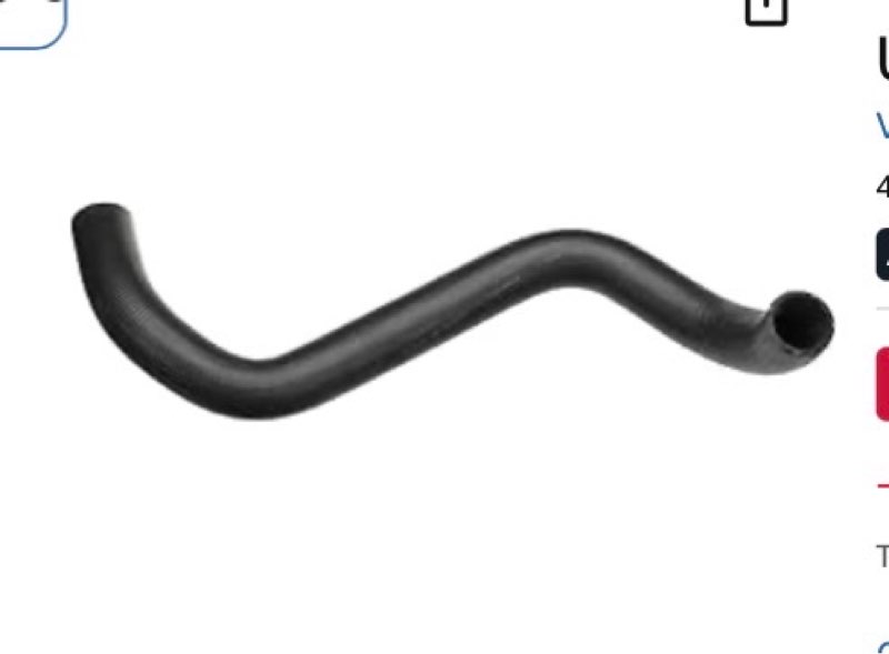 acdelco gold 26347x molded upper radiator hose