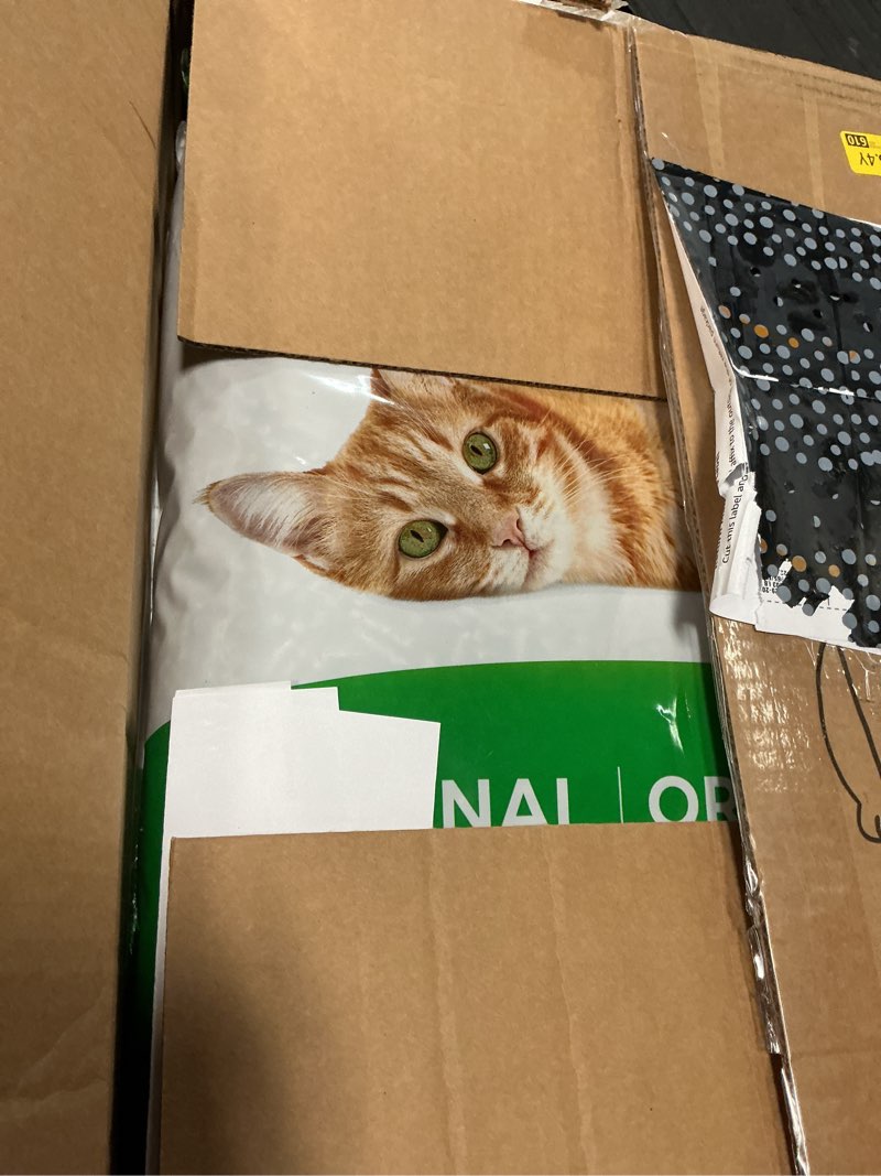Condition photo showing New/Like New for fresh news recycled paper original pellet cat litter, 25 pound, non-clumping, unscented, made in usa