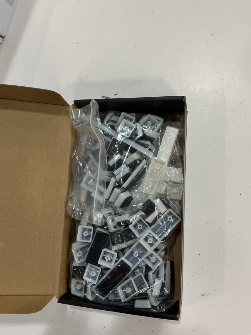 Condition photo showing Good Condition for womier pudding keycaps, pbt shine through keycaps 165 keys set custom key caps set oem profile, universal compatiability for 100%, 75%, 65%, 60% keyboard-black