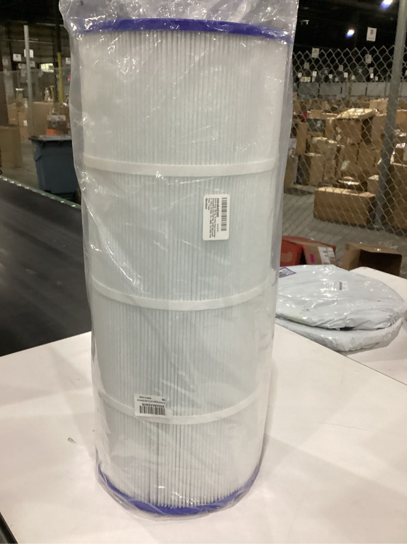 Condition photo showing As Is for 100 sq. ft pool filter cartridge compatible with pap100, ccrp100,unicel c-9410, r17325, fc-0686, plf100a pool filter 1 pack
