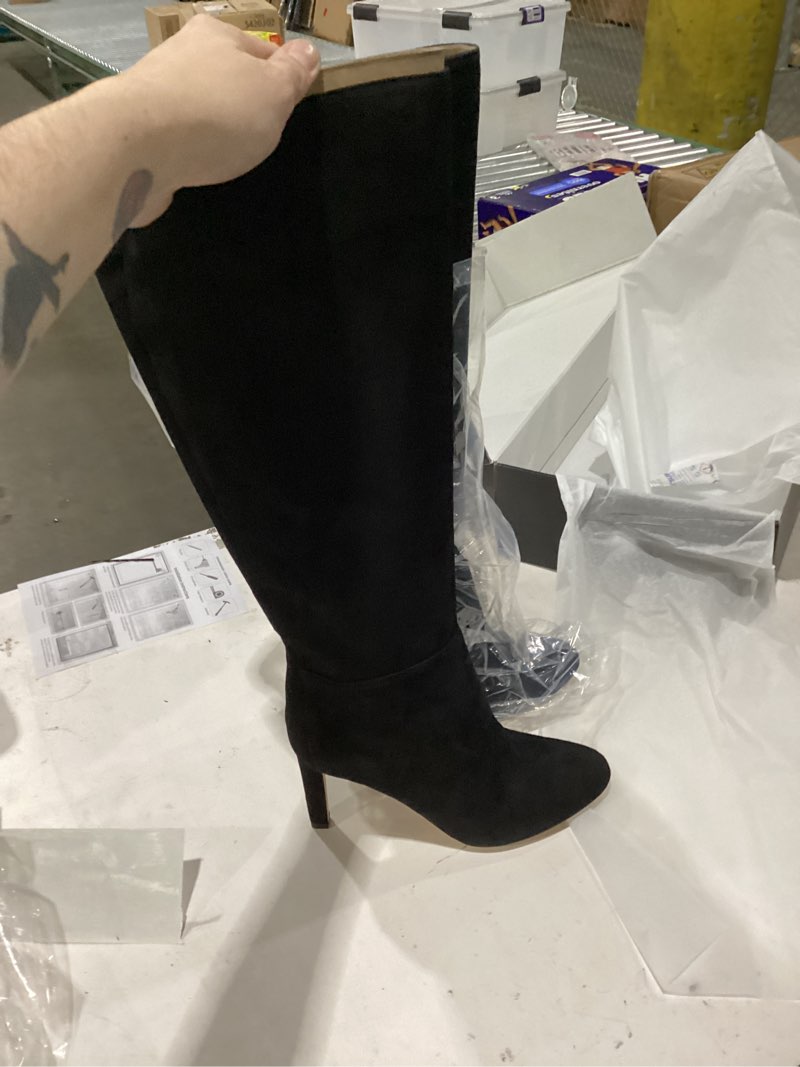 Nine West Women's Sancha Boot, Black 002, 10