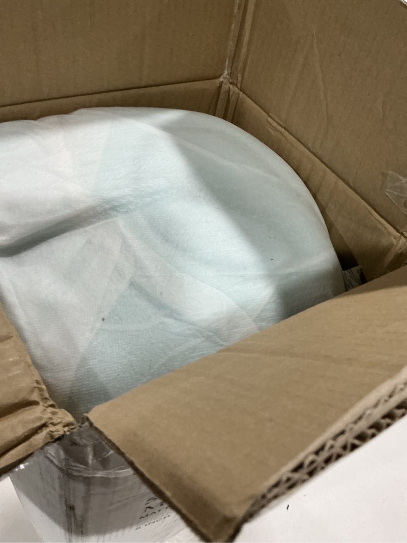 Condition photo showing Good Condition for LUCID Gel Infused Memory Foam Mattress Topper – 2 Inch Mattress Topper – 5 Comfort Zones Relieve Pressure – CertiPUR-US Certified Foam - King 2 Inch King Gel