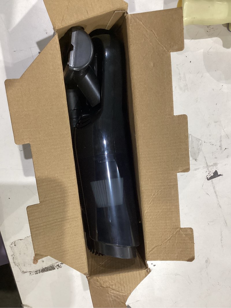 Condition photo showing As Is for Handheld Vacuum Cordless, 26,000 Pa High Power Suction, Portable Rechargeable Car Vacuum Cleaner for Home, Pet Hair, Keyboard & Furniture, Black XXS