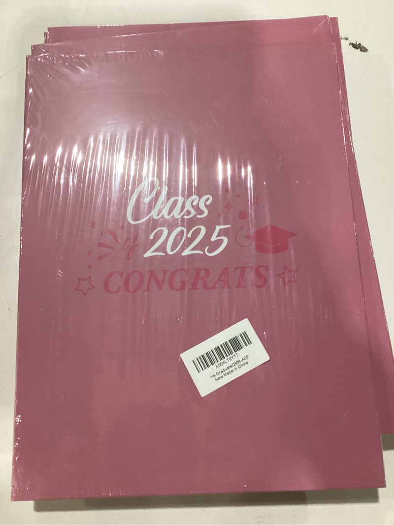 2025 Graduation Party Decorations - Pink The Adventure Begins - Class Of 2025 Grad Guest Book, Signature Board With 6 Photo DIY Sticker, Graduation Gifts For Him Her Party Favors & Supplies - A09 Blue
