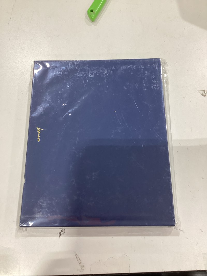 Condition photo showing New/Like New for Lamare Funeral Guest Book for Memorial Service – Elegant Celebration of Life Guest Book and in Loving Memory Guest Book - Condolences Book for Funeral Navy Celebration of Life