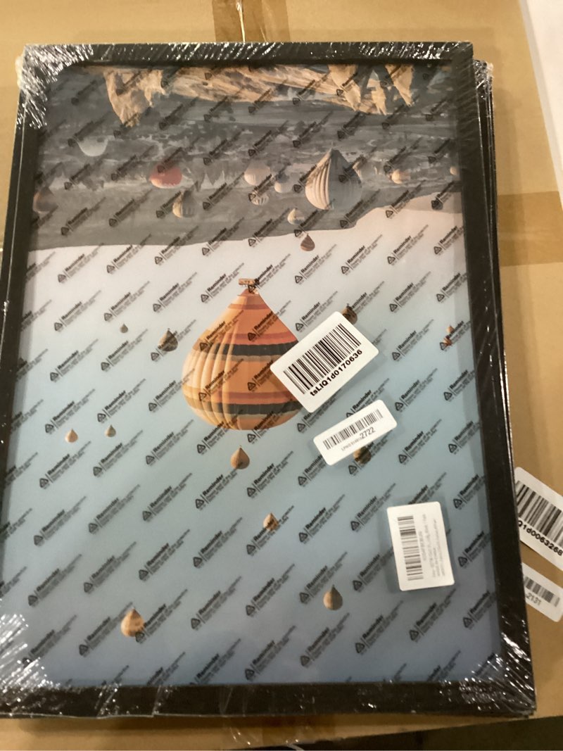 Condition photo showing New/Like New for 4x5 picture frame black for wall hanging or tabletop, wood 4 x 5 frame photo frame for wall horizontally or vertically, black, 1 pack 1 4x5 inch