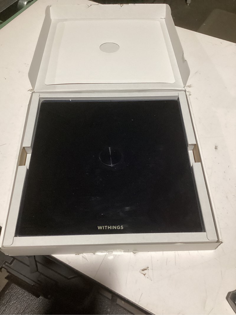 Condition photo showing New/Like New for WITHINGS Body Smart - Accurate Scale for Body Weight and Fat Percentage, Body Composition Wi-Fi and Bluetooth Weight Scale, Baby Weight Scale, Smart Scale Apple Health Compatible, Bathroom Scale
