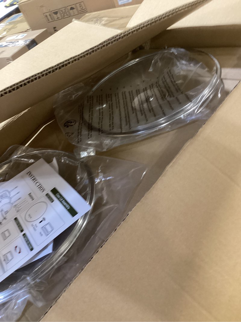 Condition photo showing Good Condition for 24 Pcs Pots and Pans Set, Non Stick Ceramic Cookware Set with 3 Stockpots, Healthy Non-Toxic, Large Capacity, Induction Compatible, PFAS/PTFE/PFOA Free, Cream White
