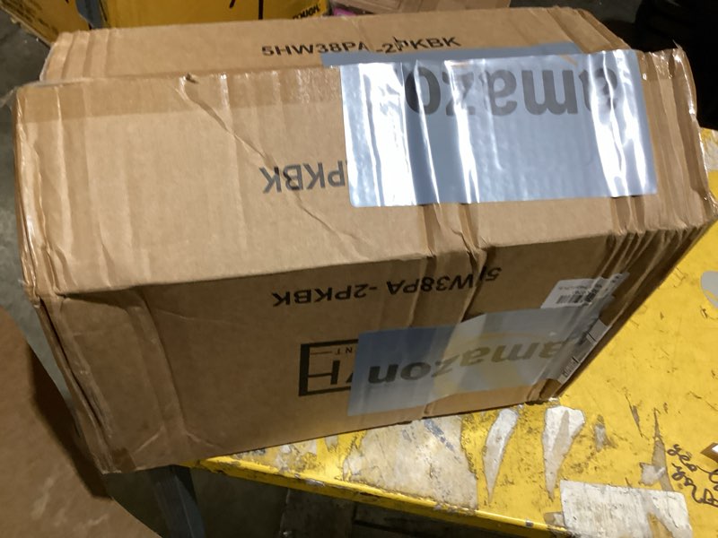 Condition photo showing Good Condition for black pier mount base 2 pack, hwh cast aluminum post light mount base adapter for above 3'' diameter stub post, 5hw38pa-2pk bk black medium - 2 packs