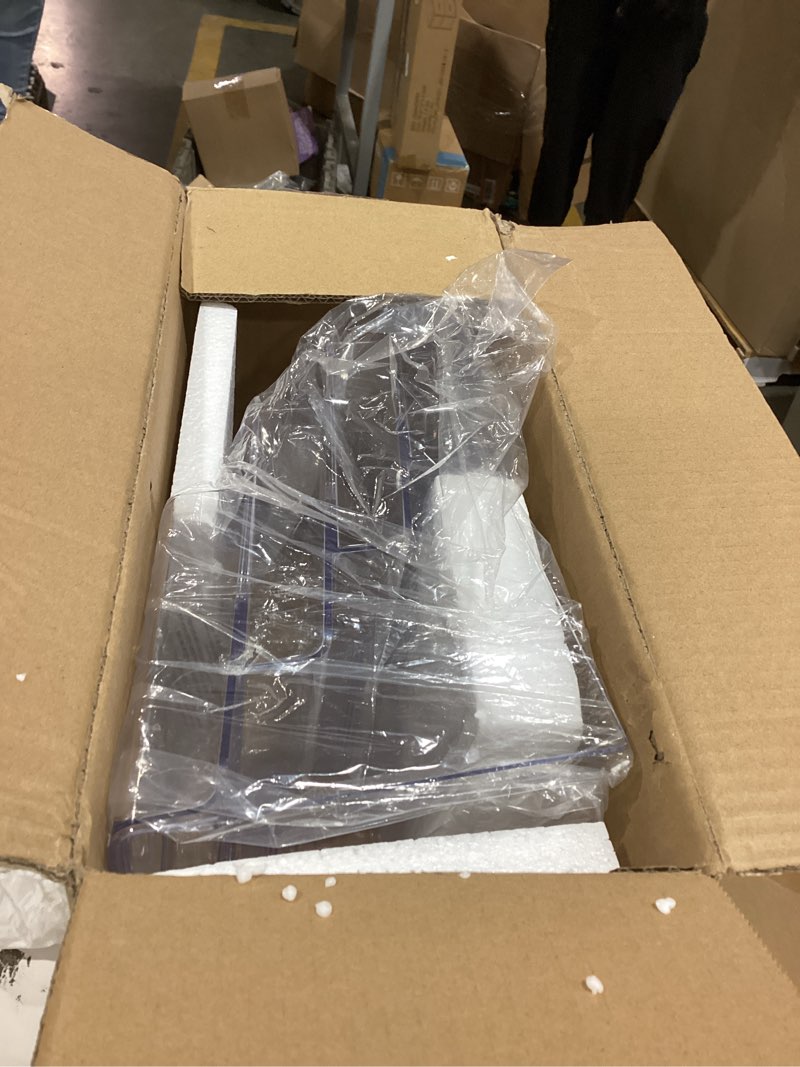 Condition photo showing Good Condition for MaxGear Acrylic Brochure Holder 8.5 x 11 inch, 4 Tier Clear Literature Organizer Magazine Stand Display with Removable Divider for 4 x 9 inch Brochures, Pamphlet, Wall Mount or Countertop, 1 Pack