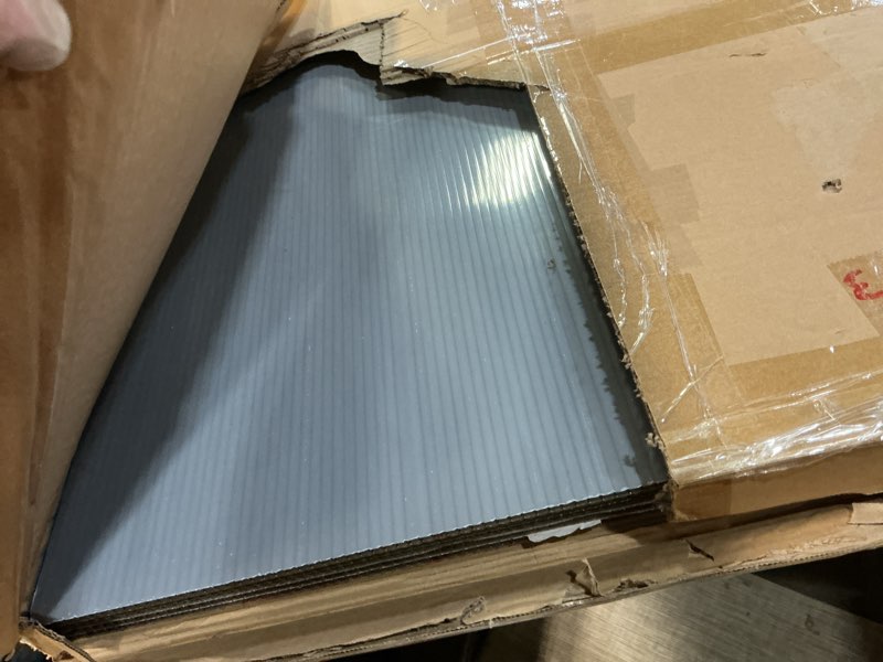 Condition photo showing Good Condition for pangda 6 pcs 4' x 2' x 0.2'' polycarbonate greenhouse panels, twin-wall polycarbonate panels, waterproof uv protected reinforced sheets roof replacement sheets for outdoor garden greenhouse covering