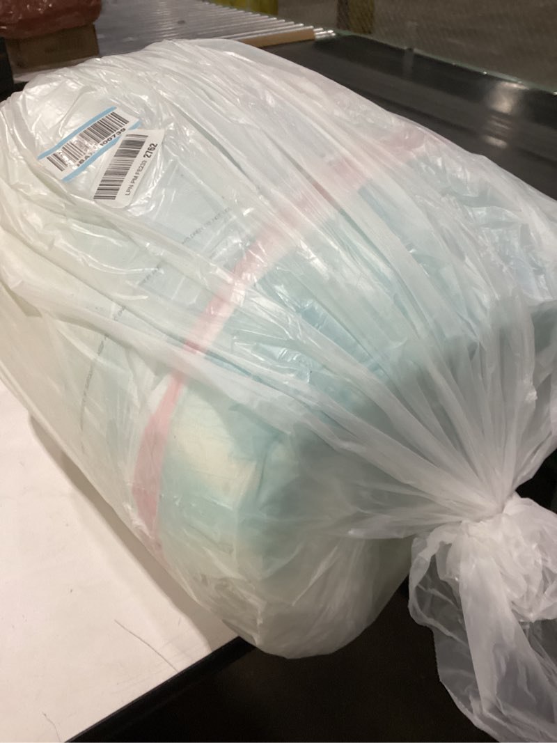 Condition photo showing Good Condition for similar to stock photo size unknown sweetcrispy mattress topper , 3 inch thick memory foam gel infused cooling toppers pad for full size bed, sleeper sofa, rv, camper, certipur us certified, ventilated and breathable, blue 3 in