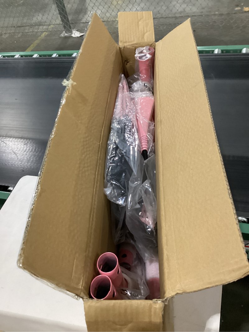 Condition photo showing New/Like New for 69" Giant Oval Tree Swing for Kids 700LBS Flying Platform Saucer Tree Swing Sets for Backyard Indoor with 2 Hanging Straps Pink