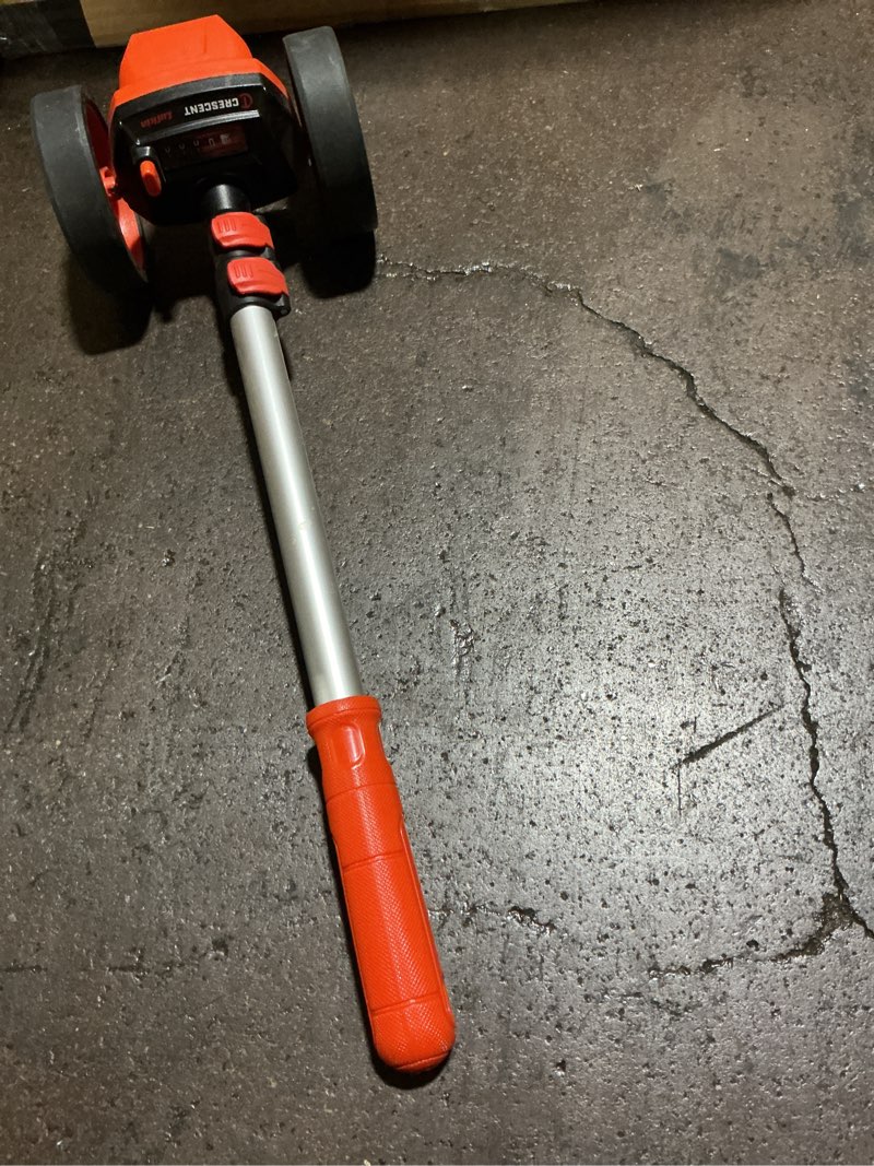 Condition photo showing Good Condition for 4 in. sae dual wheel measuring wheel 