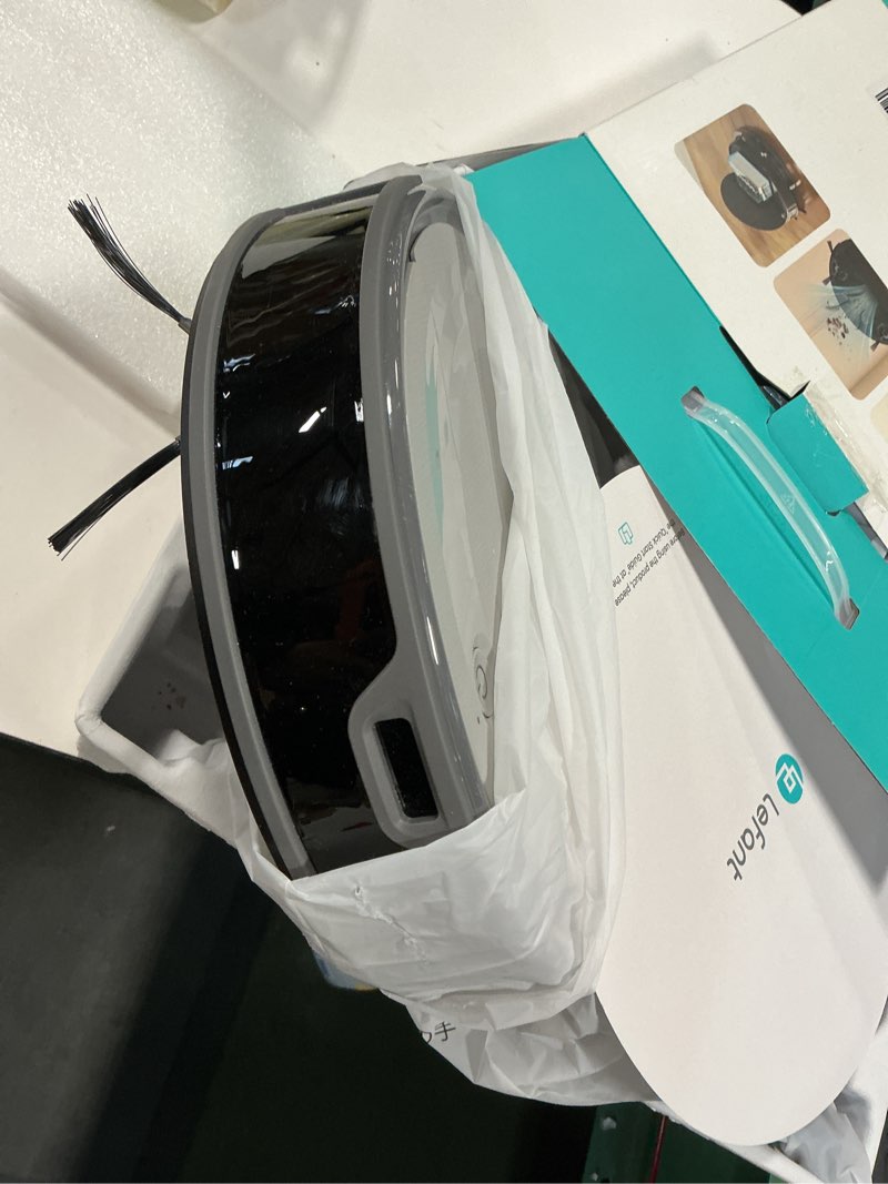 Condition photo showing As Is for Lefant M310 Ultra Robot Vacuum and Mop, 6000Pa Suction-Slim Robotic Cleaner with ToF LiDAR Navigation, Accurate Obstacle Avoidance, WiFi/App/Alexa Control, 170min Runtime, for Pet Hair and Home