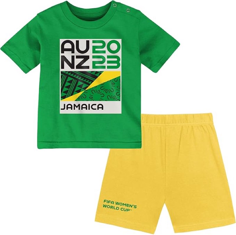 Outerstuff Unisex Kid's FIFA World Cup Short & Tee Set (Size 3T)