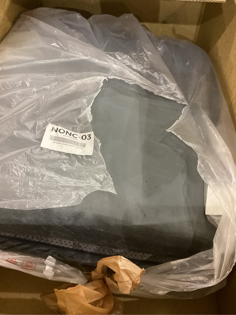 Condition photo showing Good Condition for BALAPET Floor Lounger Pillow,Foldable Soft Memory Foam Floor Pillow Portable 3-Piece Folding Pillow with Handle,Suit for Meditation,Playing,Yoga,Reading,Sleeping(Dark Gray)