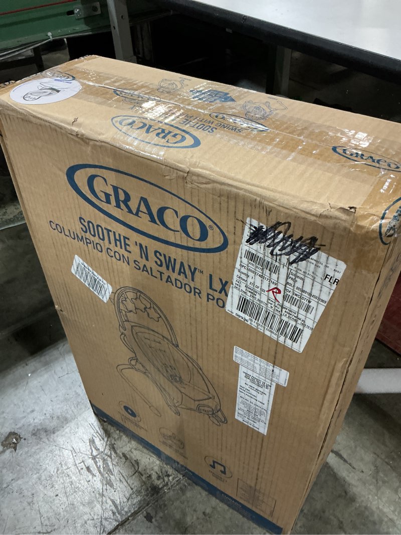 Condition photo showing New/Like New for Graco Soothe ’n Sway LX Portable Baby Swing and Baby Bouncer Bouncer, Multi Direction Seat, 2 Speed Vibration, Derby