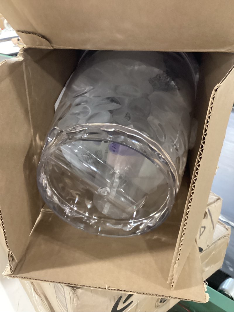 Condition photo showing As Is for creativeware pebbles 3 gallon beverage dispenser clear