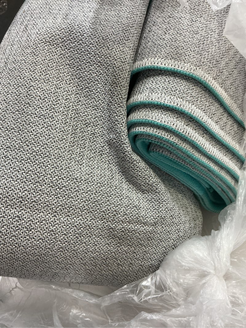 Condition photo showing Good Condition for Large 8x10 Playroom Rugs - Kids Play Rug for Classroom Elementary, Bedroom, Living Room, Washable Soft Cute World Map Carpet with Ocean, Continents & Animals 8' x 10' (Rectangular) Blue Animal Map