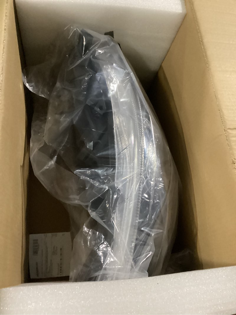 Condition photo showing New/Like New for huray right halogen headlight assembly fit for nissan murano 2015 2016 rh oe factory led drl projector headlamp w/o bulbs replacement passenger side rh(passenger side)