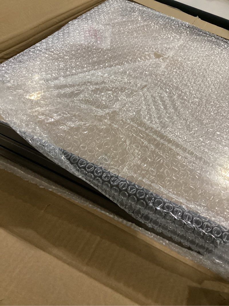 Condition photo showing New/Like New for a2 picture frame set of 3 in black - 16.5x23.4 frame metal aluminum a2 frame thin border a2 poster frames with shatter-resistan acrylic for horizontal or vertical wall display black a2?set of 3