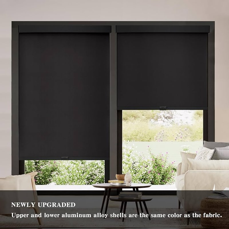 Aosky 100% blackout roller 66x72 black