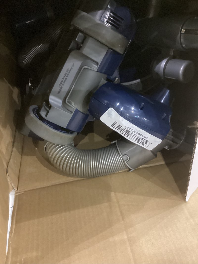 Condition photo showing As Is for Shark Upright Vacuum, Navigator Lift-Away Deluxe with Large Dust Cup Capacity, HEPA Filter, Swivel Steering, Upholstery Tool & Crevice Tool, Blue, NV360 Navigator (Navy)