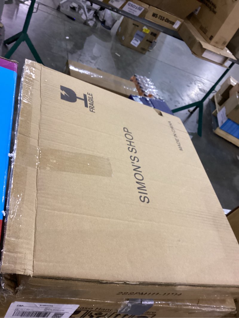 Condition photo showing As Is for SIMON'S SHOP 11x14 Picture Frame with Mat, 11 x 14 Picture Frame Matted to 8 x 10 Photo, Distressed 