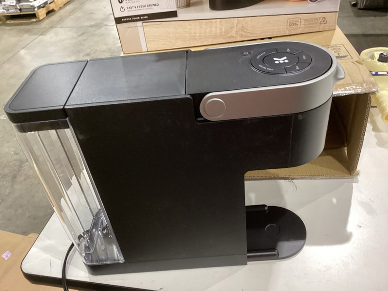 Condition photo showing Good Condition for keurig k-slim single serve k-cup pod coffee maker, multistream technology, 3 brew sizes, slim and sleek design, 46oz removable reservoir, black