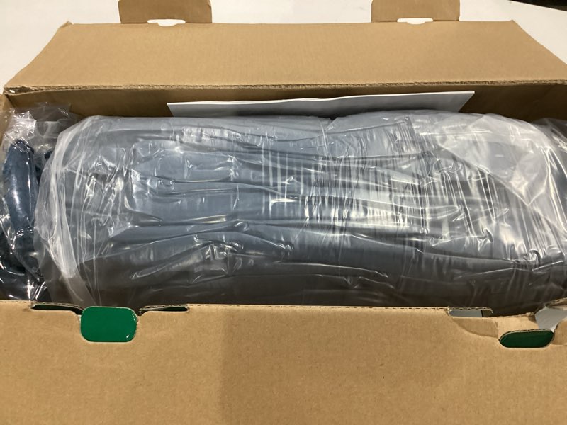 Condition photo showing Good Condition for Queen Size Heated Blanket - Dual Control Electric Blanket Queen with 5 Heating Levels, 10 Hours Auto Off, Overheat Protection, Washable Flannel Sherpa Heating Blanket, 84 x 90 Inch, Navy 3- Navy Queen - 84" x 90"