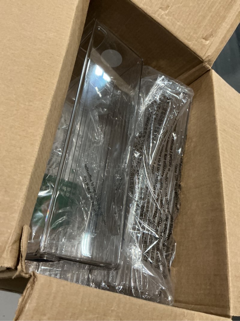 Condition photo showing Good Condition for MDesign Kitchen Food Storage Plastic Storage Box 15.38 x 3.75 x 4.75