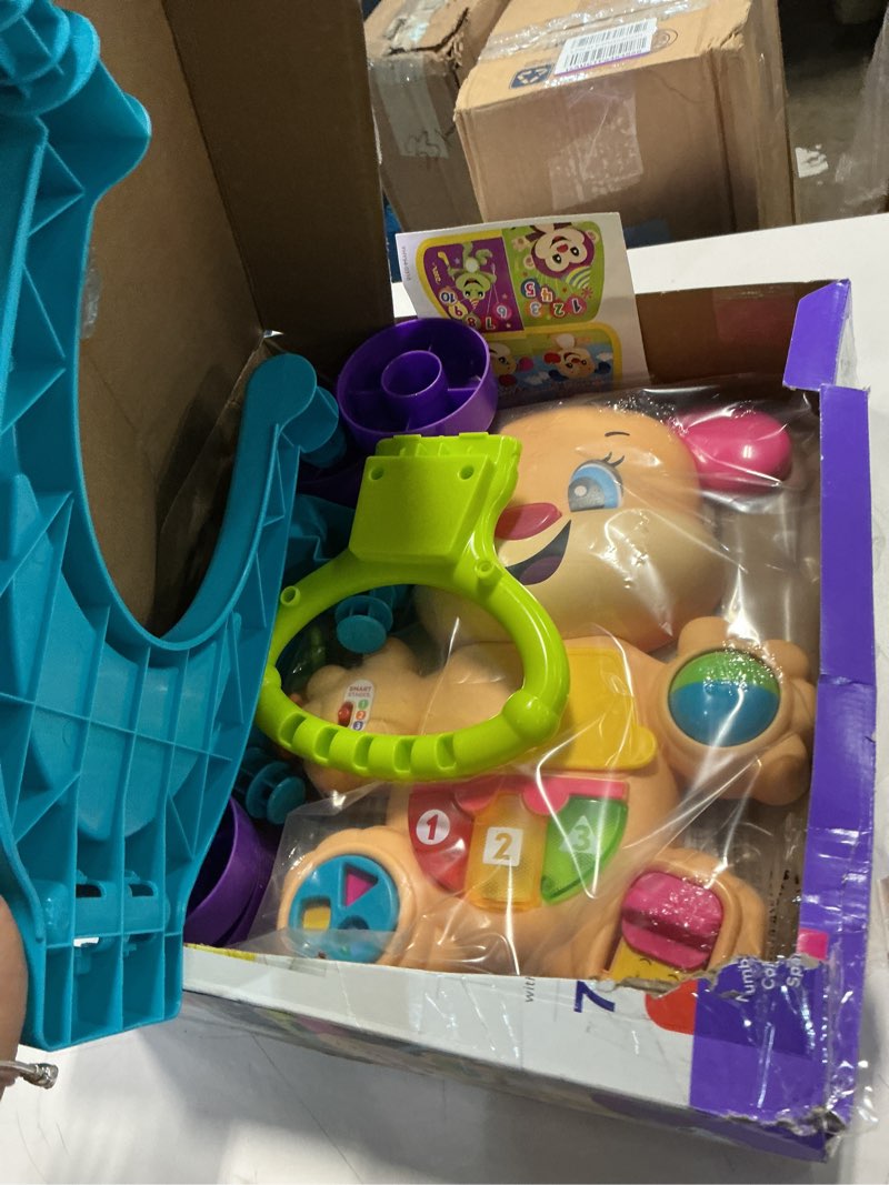 Condition photo showing Good Condition for fisher-price baby toy laugh & learn smart stages sis walker with educational music lights & activities for infants ages 6+ months