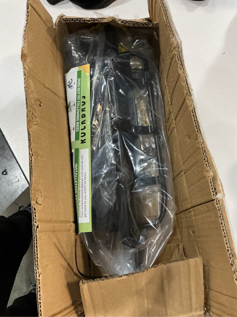 Condition photo showing Good Condition for rockbros rear bike rack quick release bike cargo rack luggage bike rack rear mountain bike rack black rack with fender