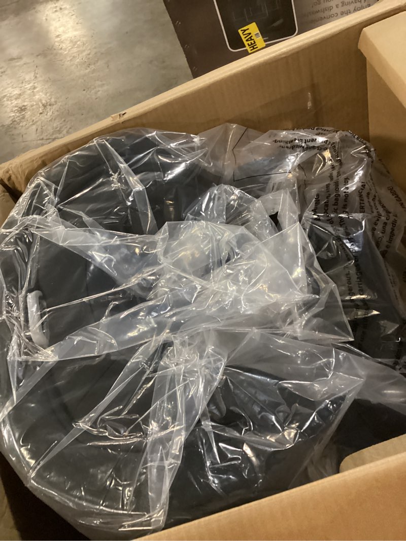 Condition photo showing New/Like New for uppababy rove convertible car seat - 2-in-1 rear + forward facing - quick + secure 3-step install - intuitive safety technology + comfort features - cup holder included - jake (black mélange)