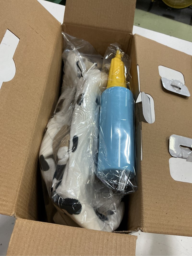 Condition photo showing New/Like New for inpany unicorn bouncy horse toys, toddlers girl bouncing animals, inflatable ultra thick plush horse hopper, baby ride-on rubber bouncer, outdoor indoor cute birthday gift for 2 3 4 year old girl kid multi-colored (color and design may vary this one is a moo cow)