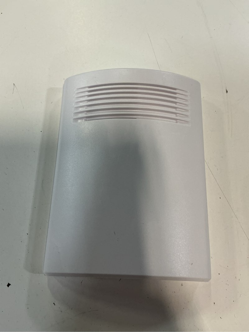 Condition photo showing As Is for utilitech white wireless doorbell kit
