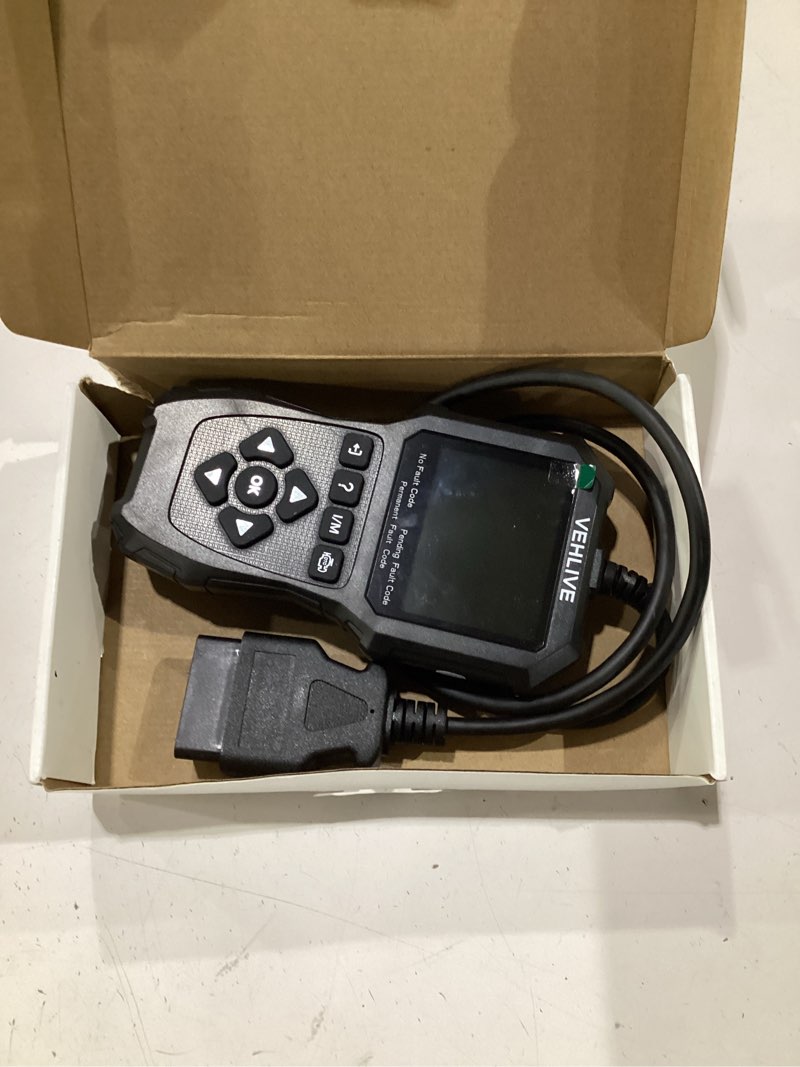 Condition photo showing Good Condition for obd2 scanner diagnostic tool, check engine light car code reader with reset, battery tester, live data, freeze frame, i/m readiness, car scanner diagnostic tool for all obdii car after 1996 black