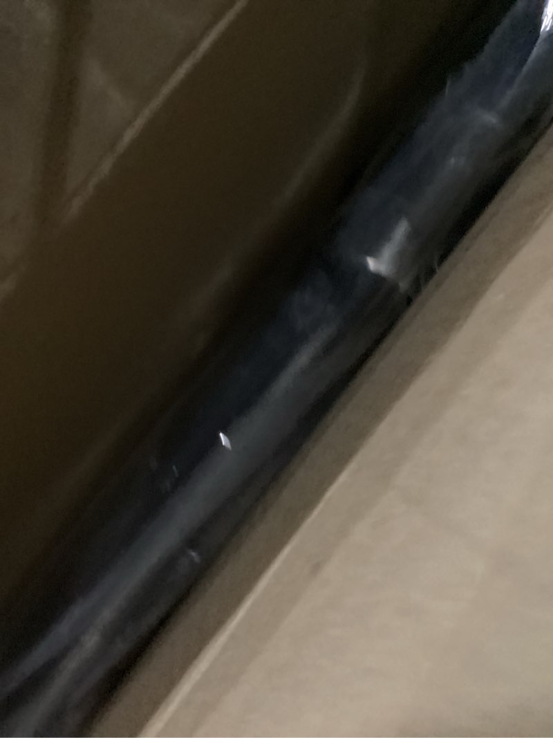 Condition photo showing Good Condition for Moen Curved Adjustable Spring Tension No Drill Shower Curtain Rod for Bathroom, Brushed Nickel Finish, CSR2172BN Brushed Nickel Curtain Rod