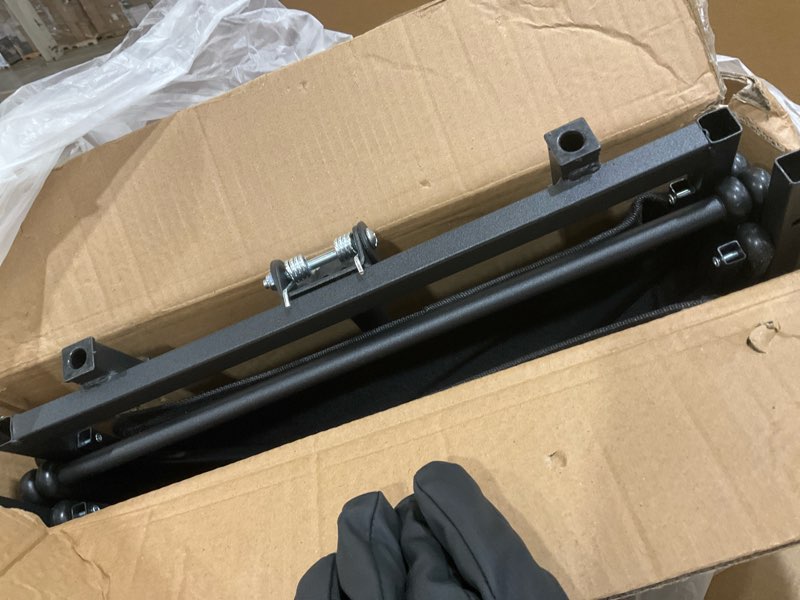 Condition photo showing As Is for Joxir Collapsible Wagon Cart Foldable 120L 360lbs Capacity, Lightweight Portable Beach Wagon, Shopping Carts with Wheels for Grocery, Camping, Shopping, Garden Cart 120L-Upgraded