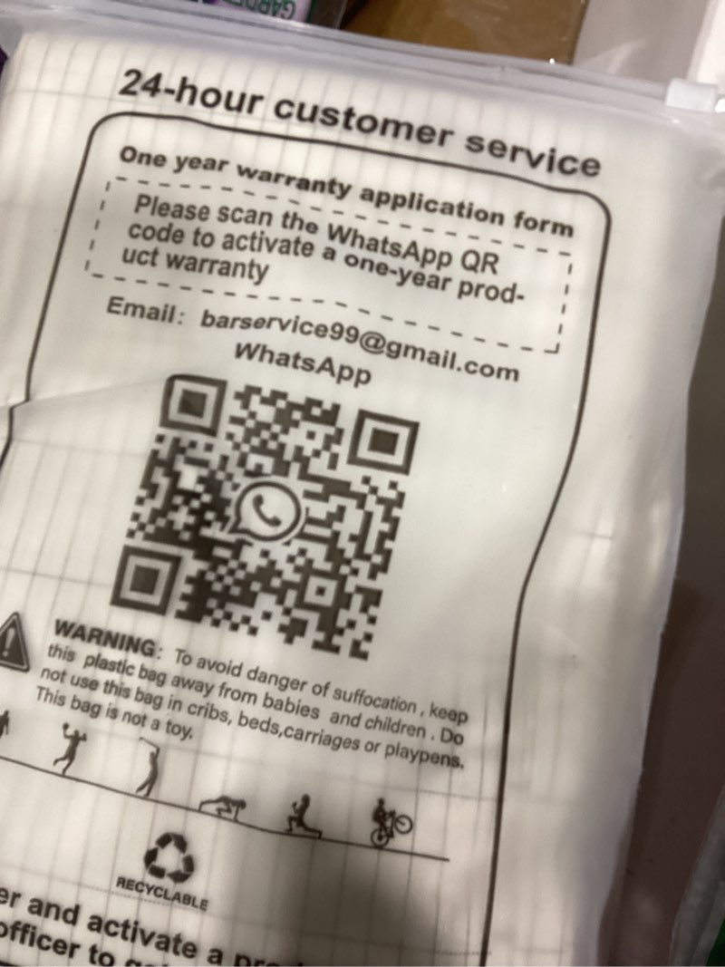 Condition photo showing New/Like New for grounding sheet for bed 90% organic cotton+10% pure silver fiber, grounding fitted sheets for all mattress sizes, with static grounding cord and test pen (white, 105 * 23inch)