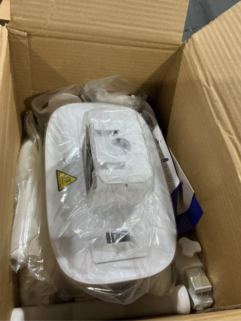 Condition photo showing Good Condition for Automatic Ironing Machine, Portable Hands-Free Wrinkle Remover for Shirts & Pants, Gentle on All Fabrics, Ironing Machine Perfect for Apartments, Business Travel & Small Spaces White